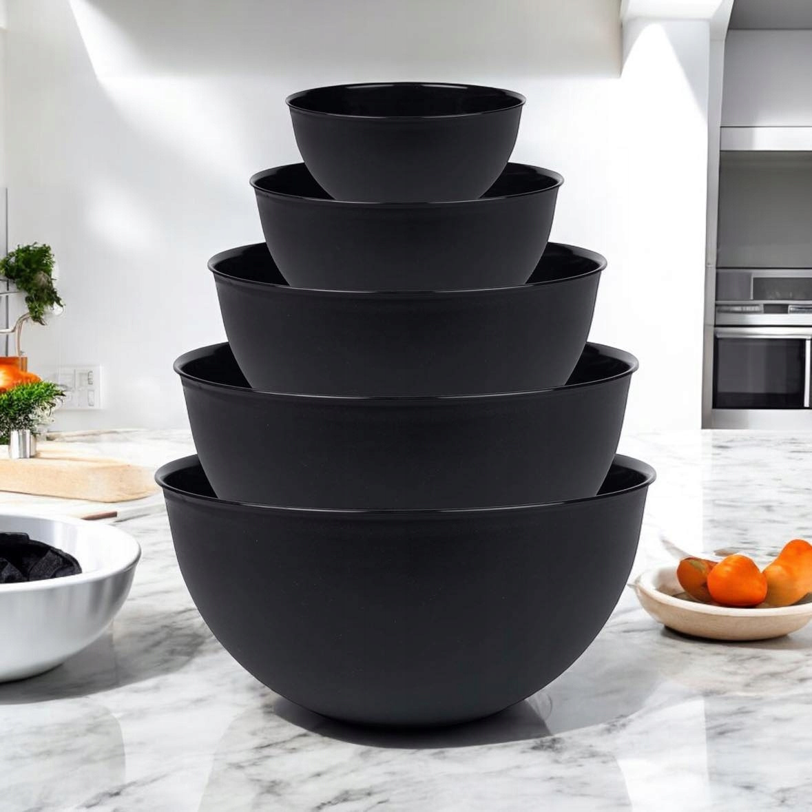 TEMU Set Of Kitchen Bowls Kitchen Bowls Set Of 5pcs Solid Strong