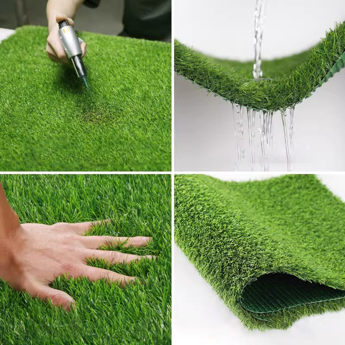High Density Artificial Grass Turf Mat, 30mm Pile Height