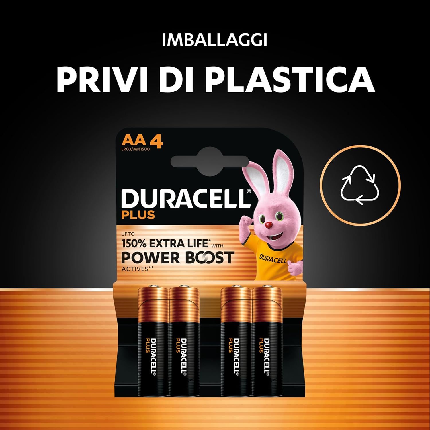 batterie duracell plus aaa – 1.5 v – al +150 % di – boost Dettagli dell'articolo 1