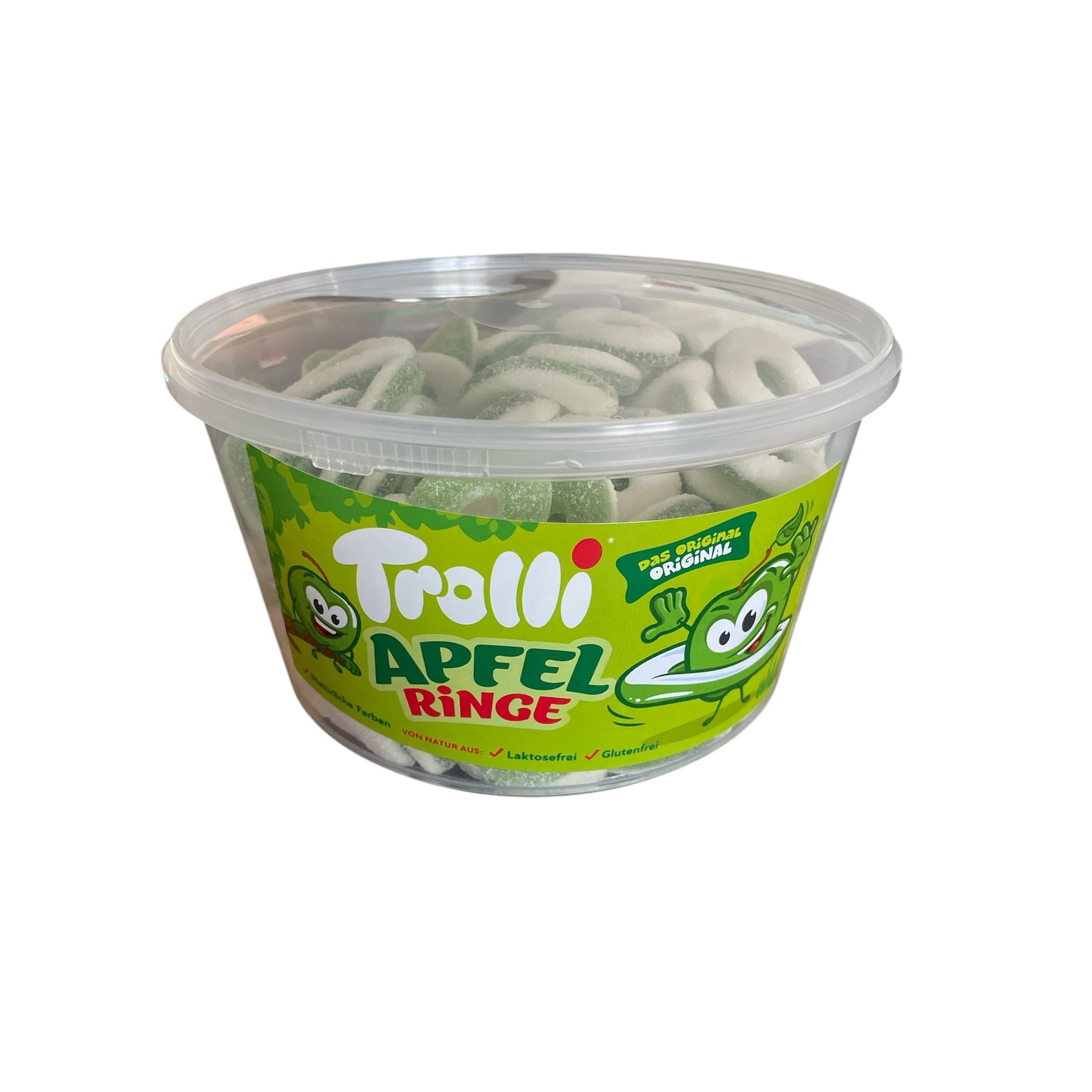 Image of Trolli Rings – Crispy, Fruity & Sparkling 1200g, Fruit Gummies, Sweet Candy, Flavor, Sharing Treats, Family Pack, Big Pack