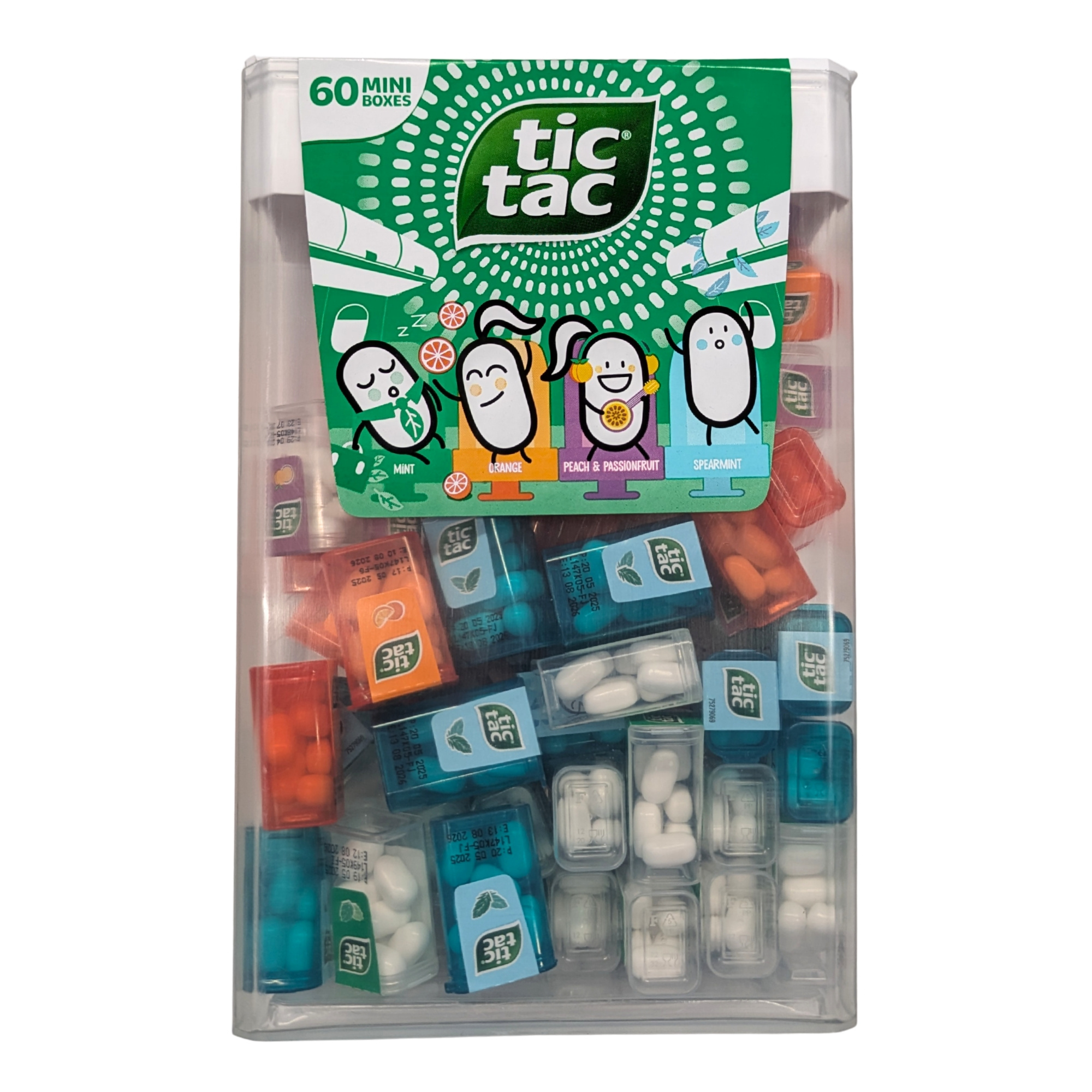 TEMU Tic Tac Travel Box Green 228g For Kids, The Office Or Party With Sweets