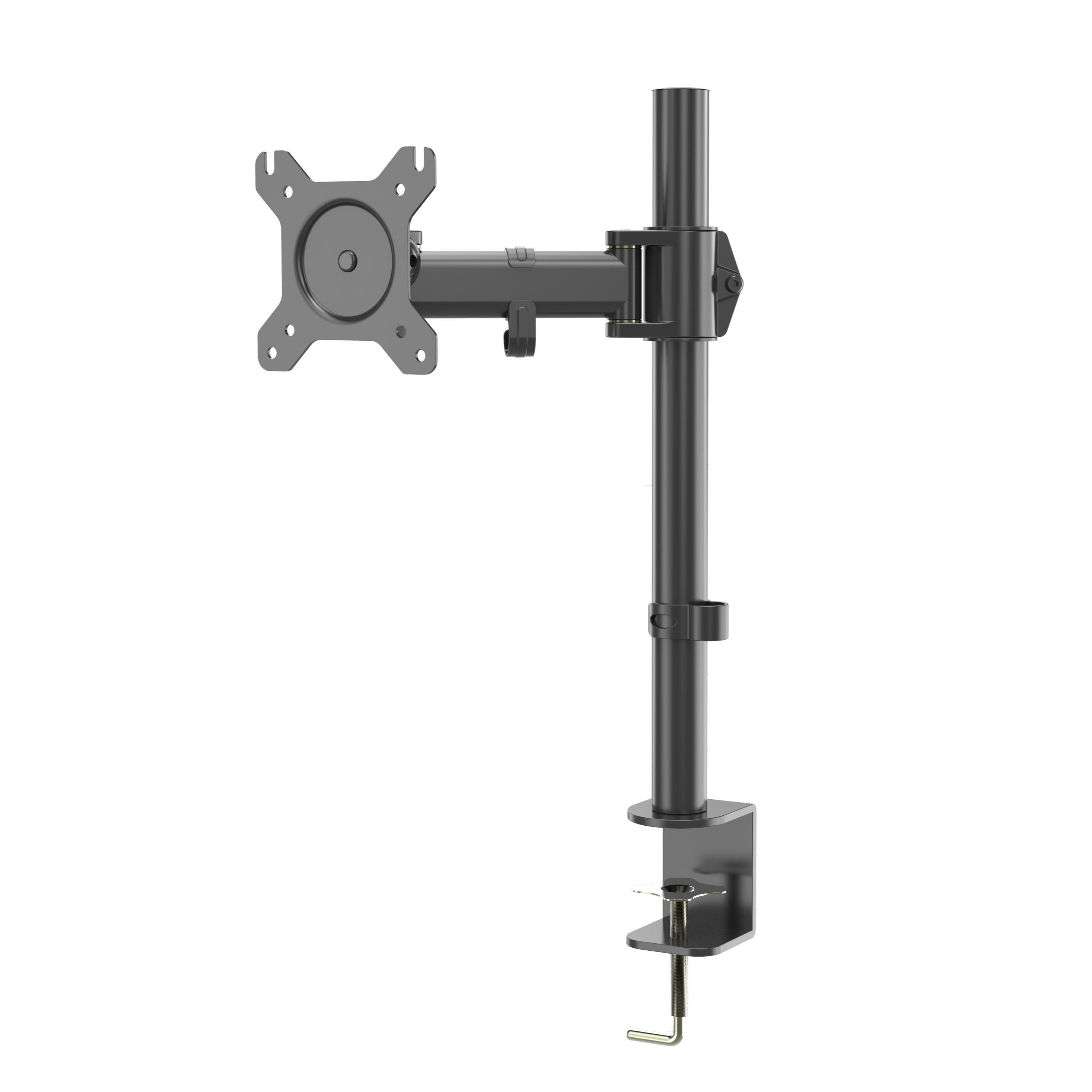 E-shop HFTEK Verstellbarer Monitorarm – Robuste Monitorhalterung für 13–34 Zoll Bildschirme, bis 8kg, stabiler Halt mit einfachem Tischklemmsystem,