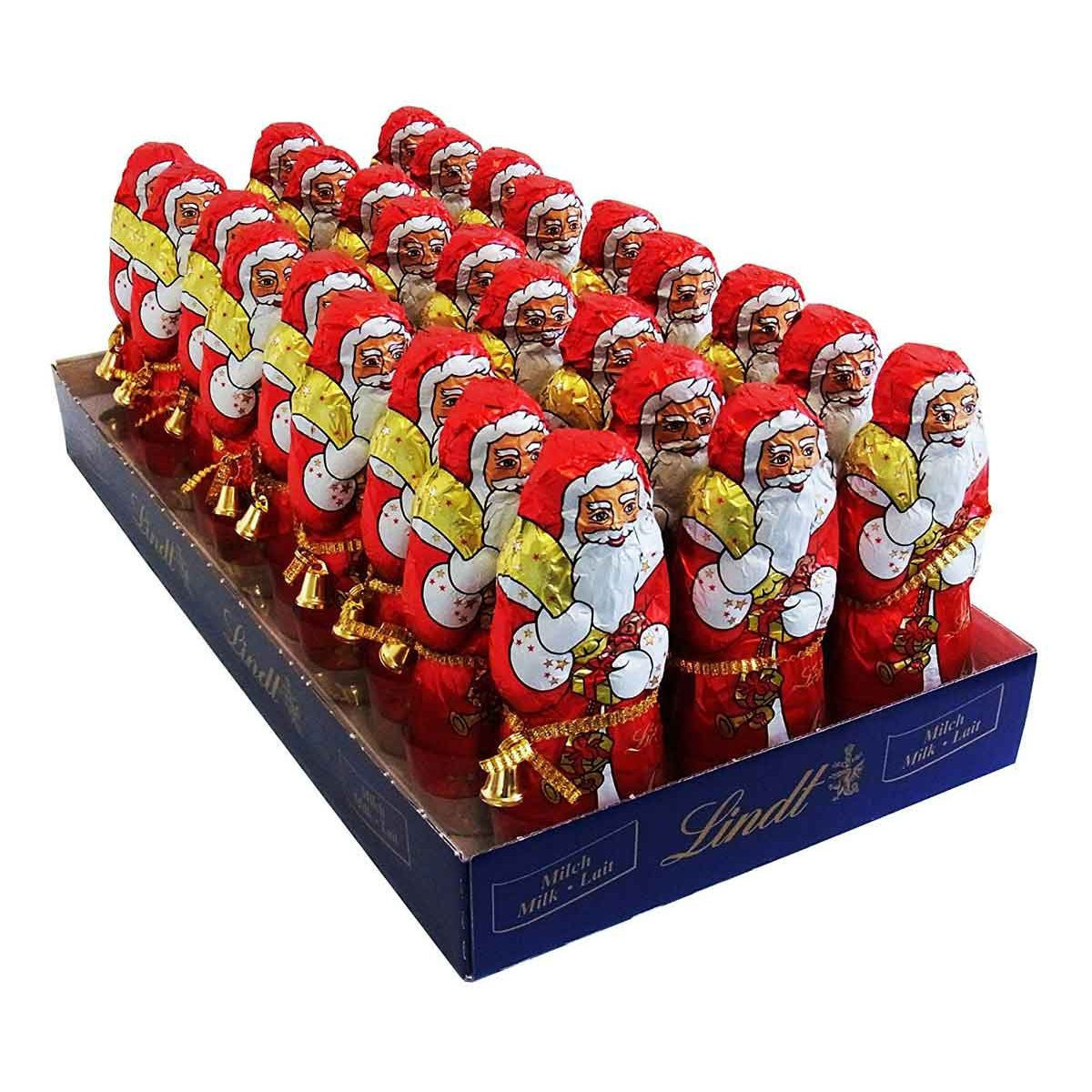 Image of Lindt Christmas Hollow Figure Made Of Whole Milk 70g 27pcs Pack