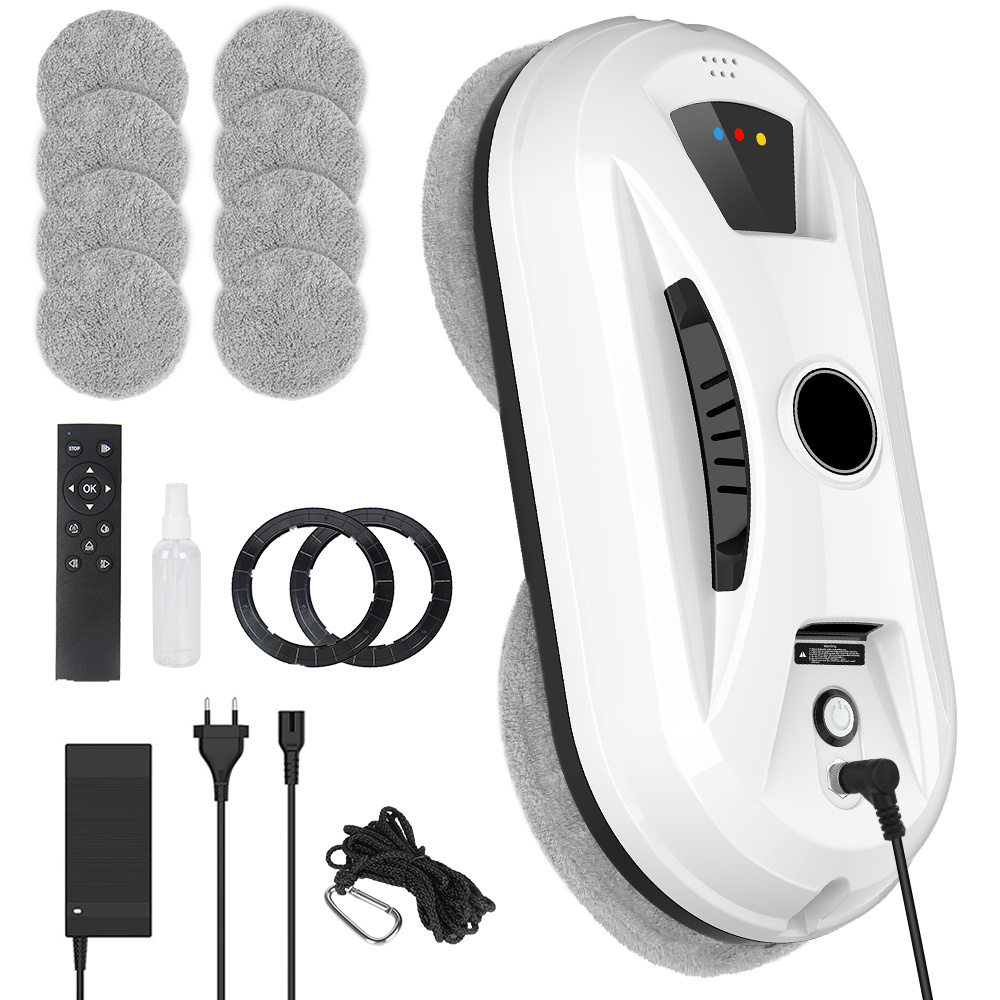 TEMU 1 Set Window Cleaner Robot, Automatic Window Cleaning Robot With Water Spray, Electric Intelligent Robot Window Cleaner Glass Cleaning With