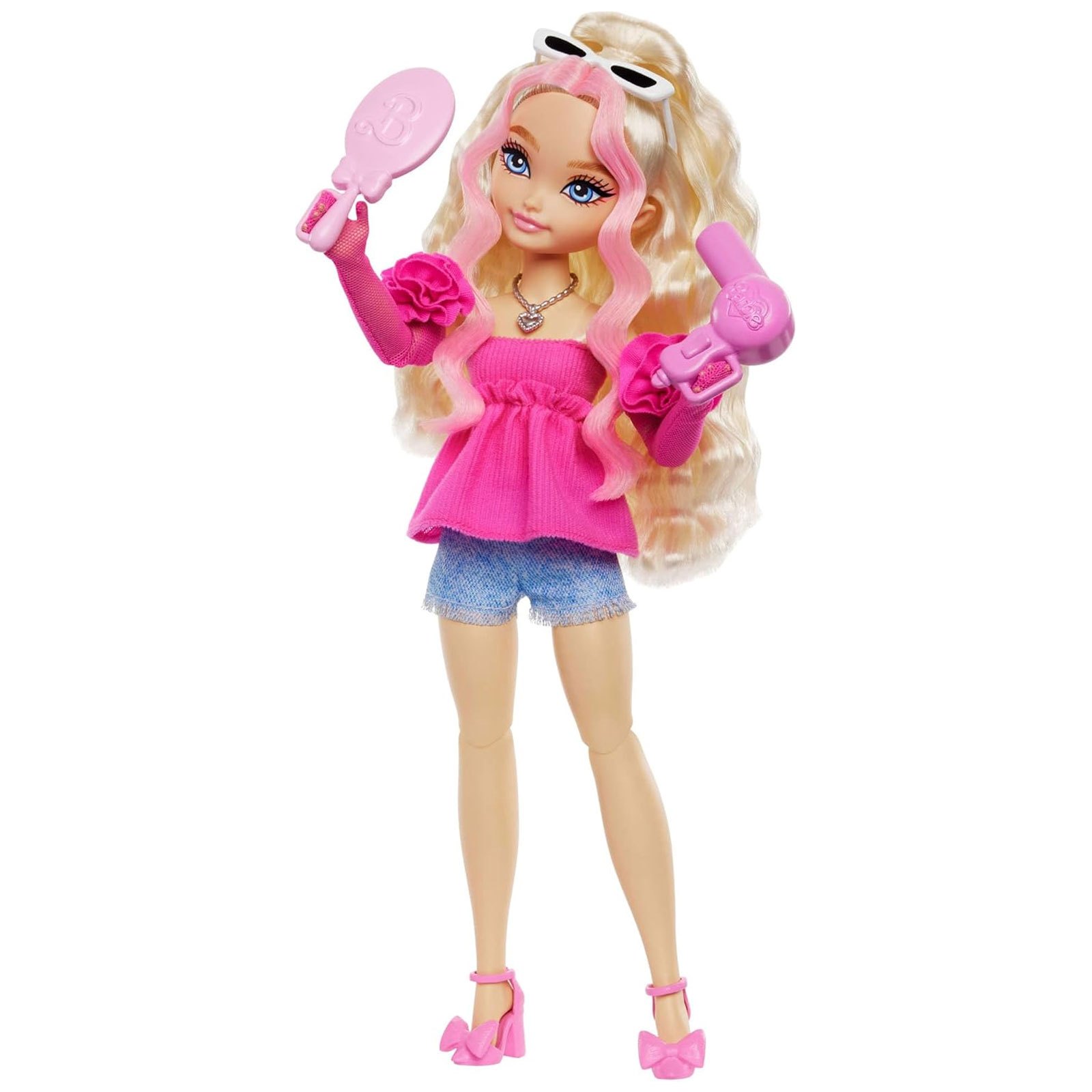 E-shop Mattel HYC21 - Barbie - Dream - Malibu Puppe – Modepuppe mit 11 Zubehörteilen