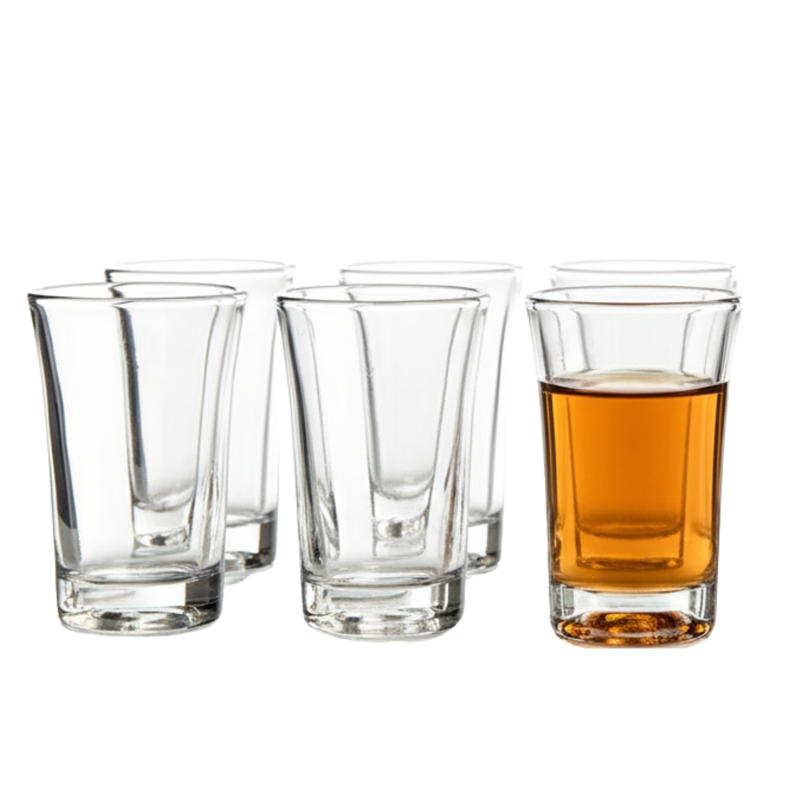TEMU 6pcs Of Shot Glasses 4cl Dishwasher Quality