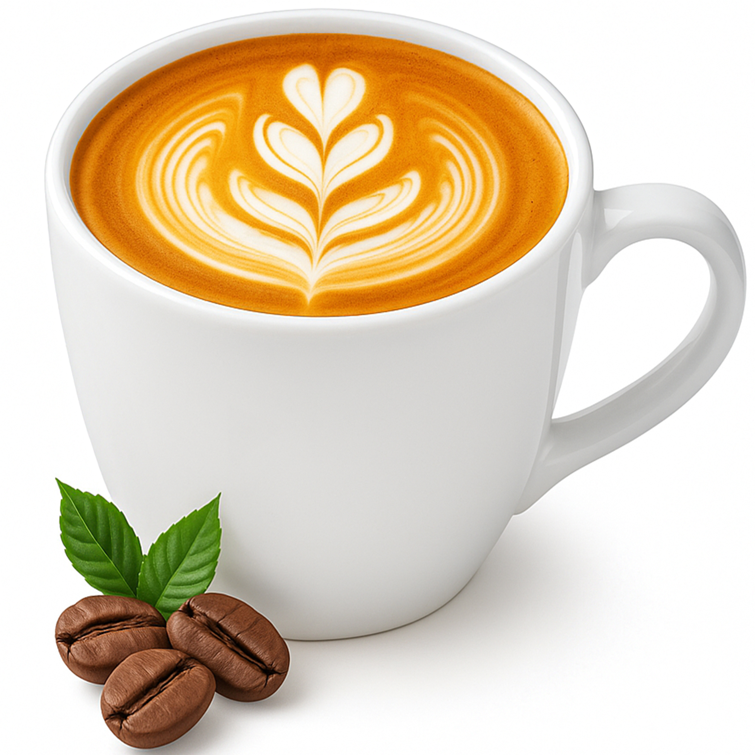 Image of Elegant Set – 230 Ml – 6 Premium, Glossy White European Ceramic Coffee Cups – Stylish & Versatile For Coffee, Tea, Or – Perfect For Painting And Gifting