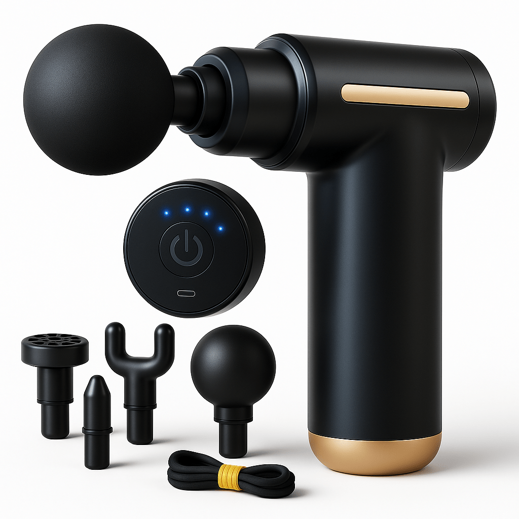 TEMU Massage Gun For Back Muscle Massage 6 Massage Gun Massager For Muscle Sports Massager For Body And Back Vibration Gun For Deep Muscle Relaxation