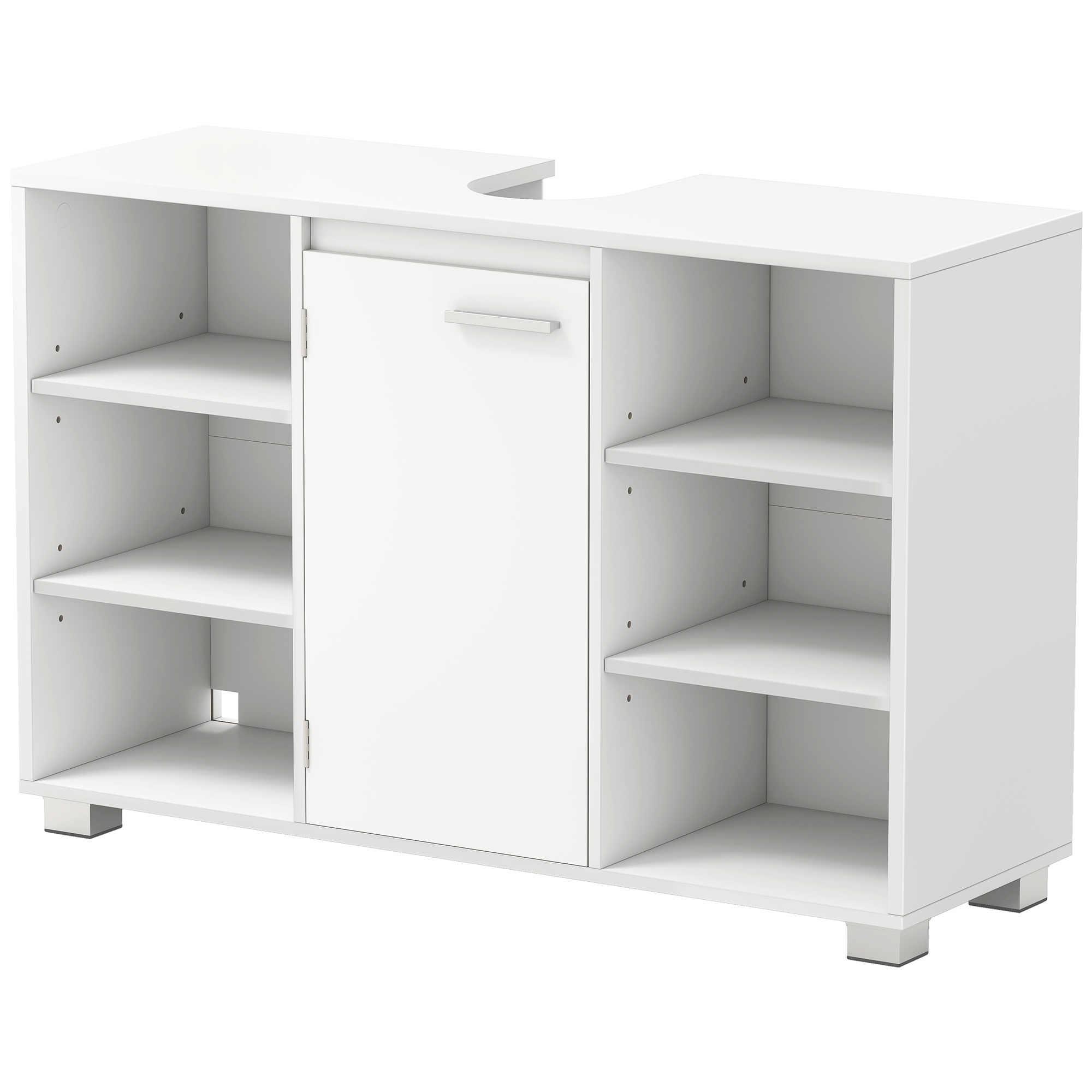 Sink Cabinet/bathroom Cabinet With Adjustable Shelves, With Feet, Dimensions: 30 X Cm