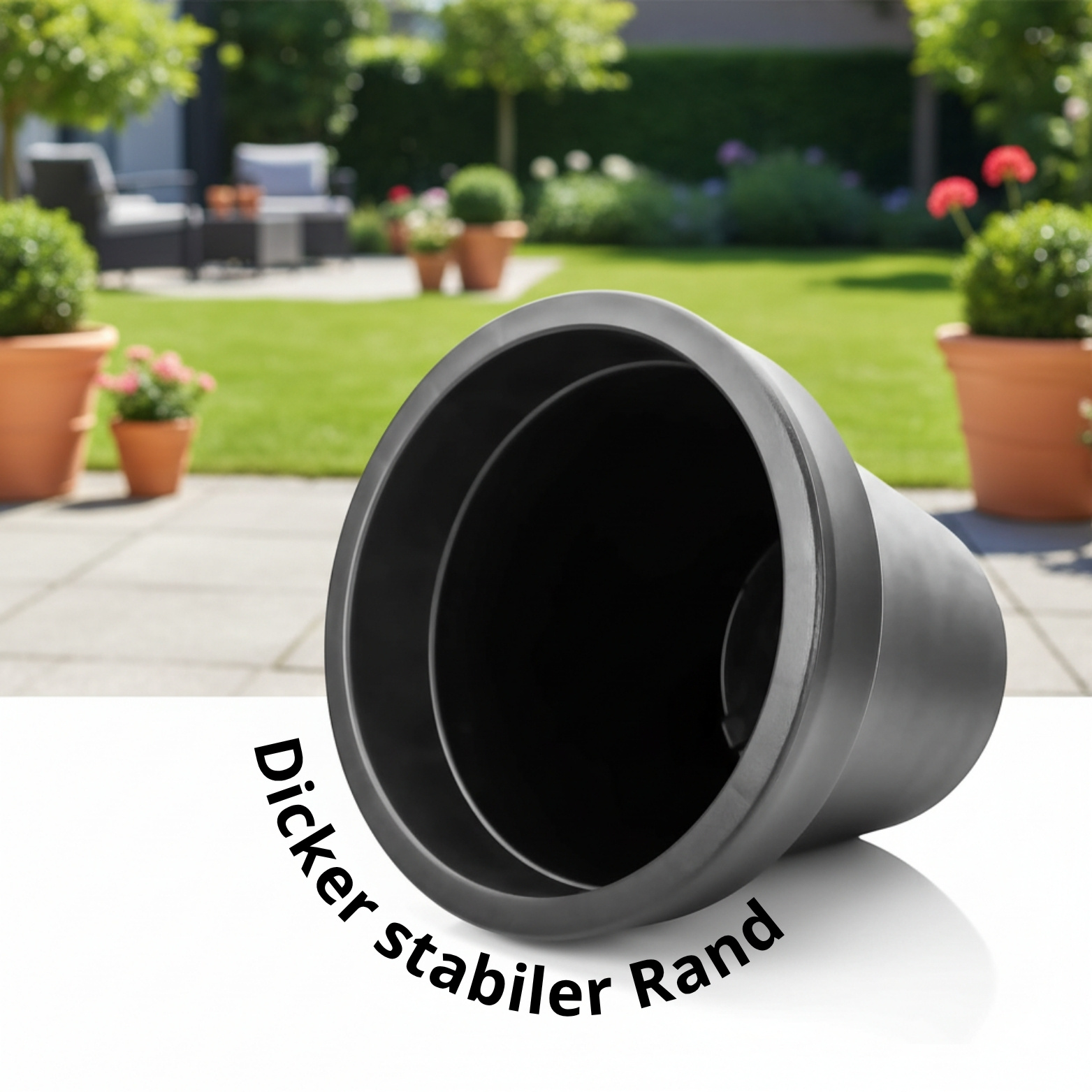 2x Flower Pot Planter Ø 60 Cm