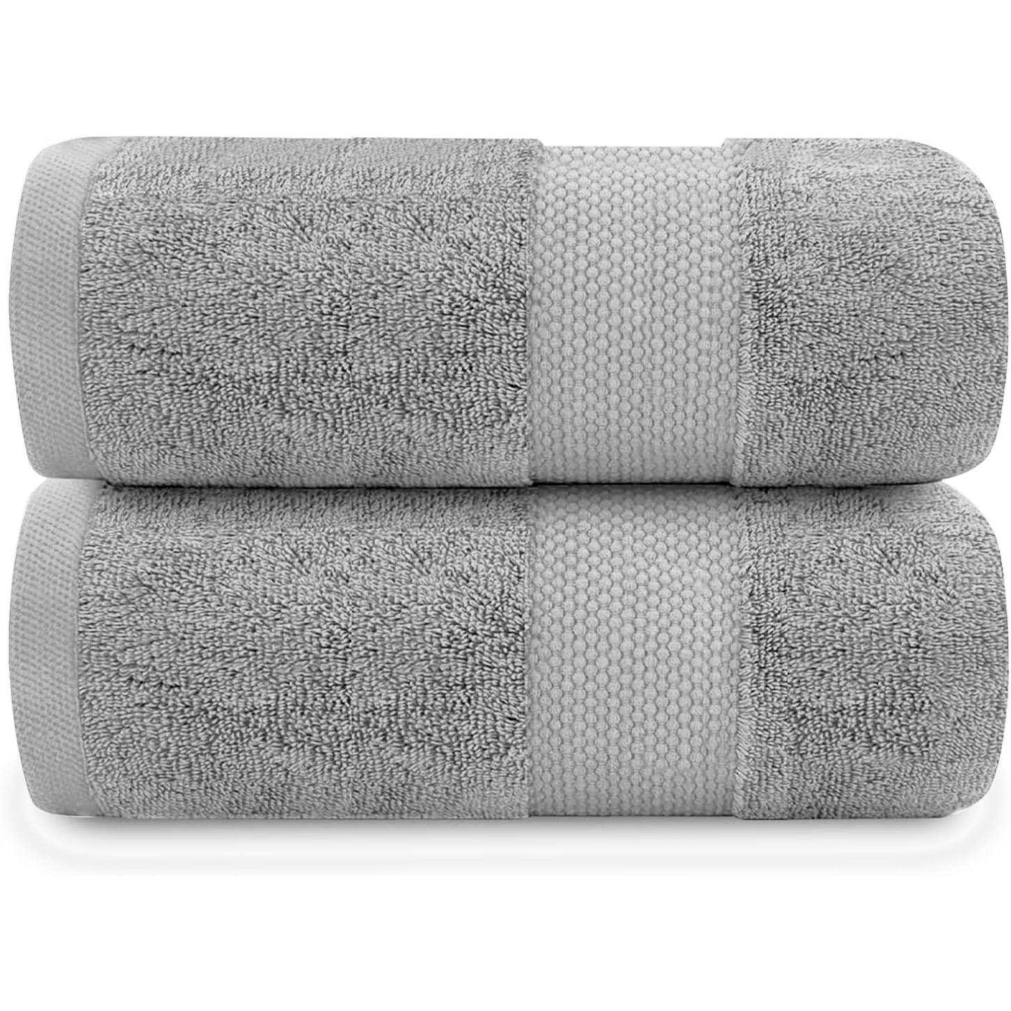 TEMU Jumbo Bath Sheets Striped Towels Set | 80 X 170 Cm Cotton Towels | , Quick Dry & Super Absorbent Towels | Local Warehouse | Uk Brand