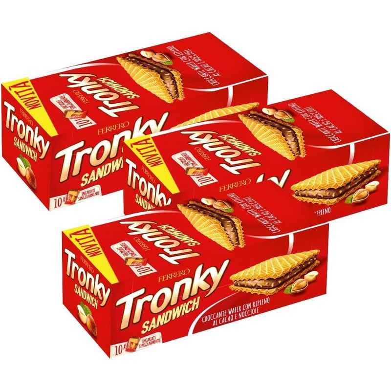 TEMU 3 X Ferrero Tronky Sandwich confezione da 10 x 22gr