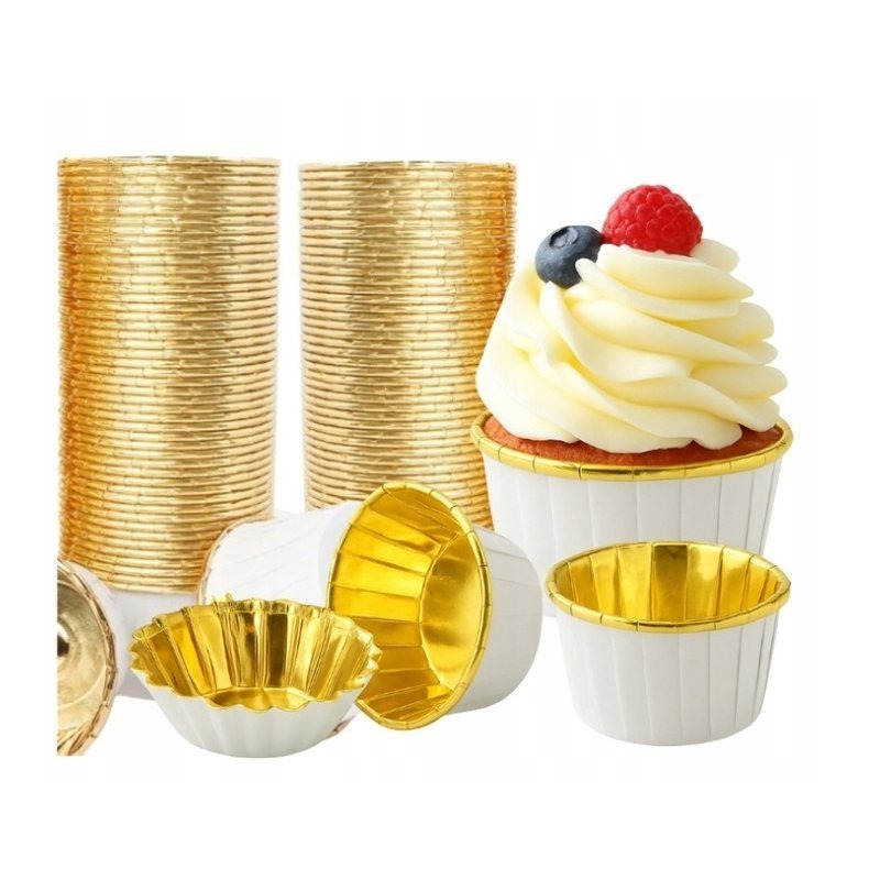 TEMU SCHMETTERLING FÖRMCHEN FÜR MUFFINS, KUCHENFORMER ZU BACKEN, 50 Stück.