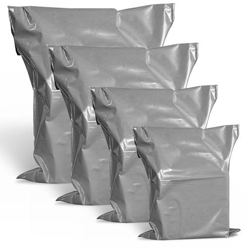 100 mixed size mailing bags a5 a4 c4 a3 c3 poly mailer envelopes grey opaque self seal parcel bags tear resistant waterproof packaging for clothes documents shipping