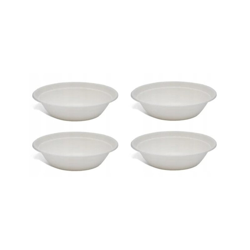 Image of Single-use Sugar Cane Bowl 750 Ml For Salad Or Soup 50pcs