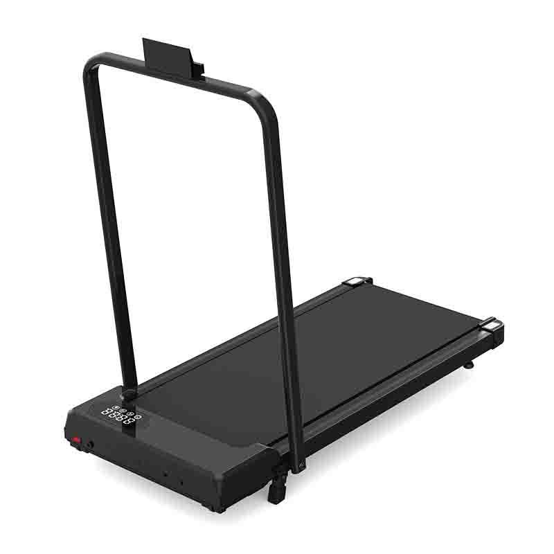 1-8KM/H Under Desk Treadmill with Incline Holder Portable Folding Walking Pad