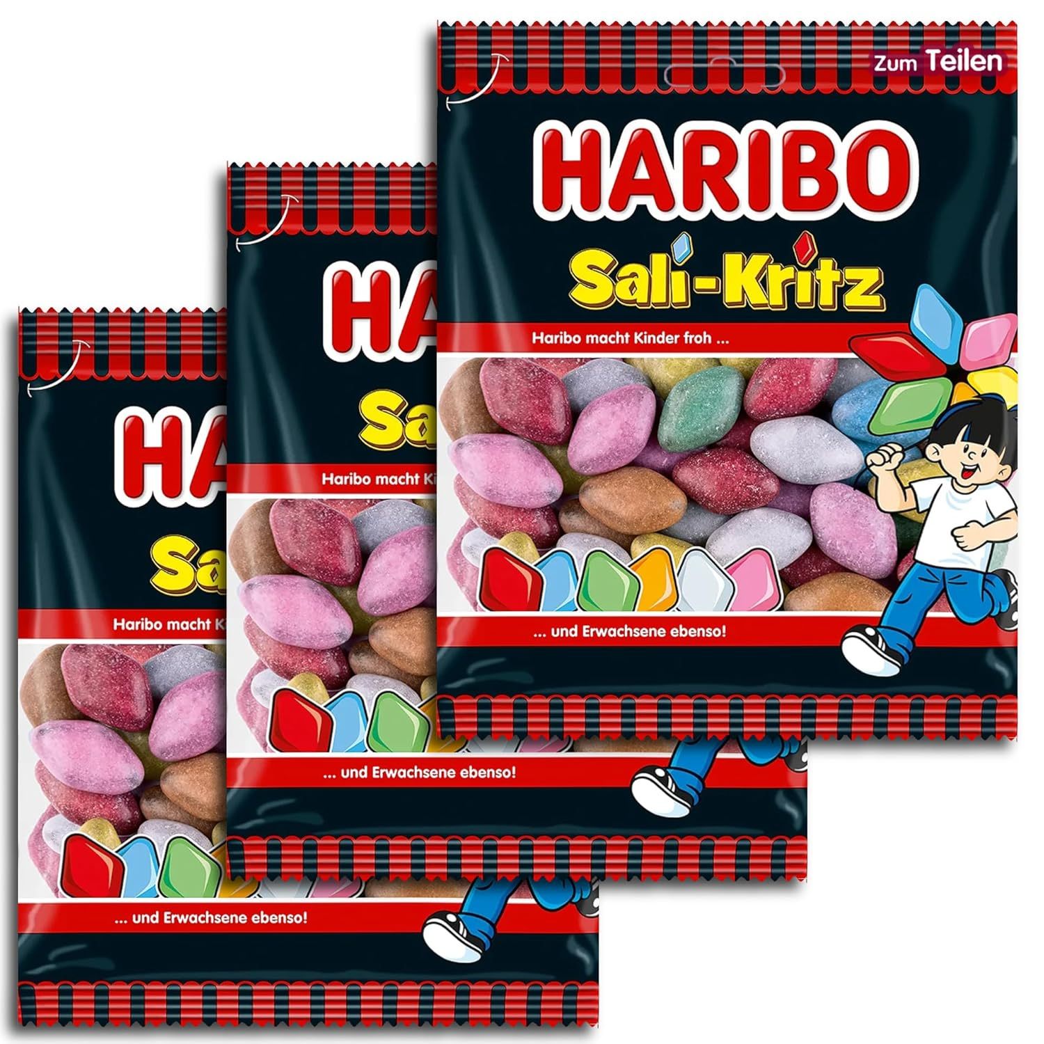 Haribo Sali-kritz 3 X 160g