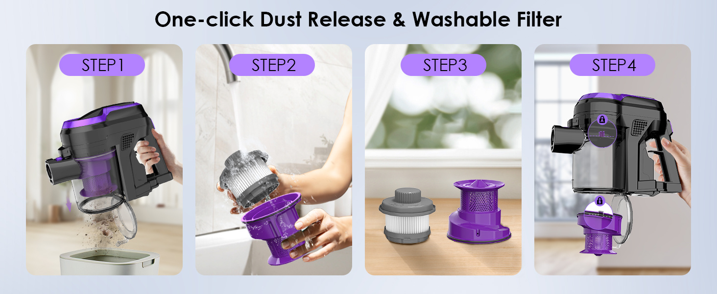 38000pa Cordless Vacuum Cleaner, 55 minutes run time, 8*2200mAh battery capacity, HEPA*4, 6-in-1 Lightweight Cordless Vacuum Cleaner, Rechargeable Cordless Vacuum Cleaner, Upgraded Roller Brush for Carpets, Tiles, Pet Hair and Hardwood Floors, Aluminium Construction