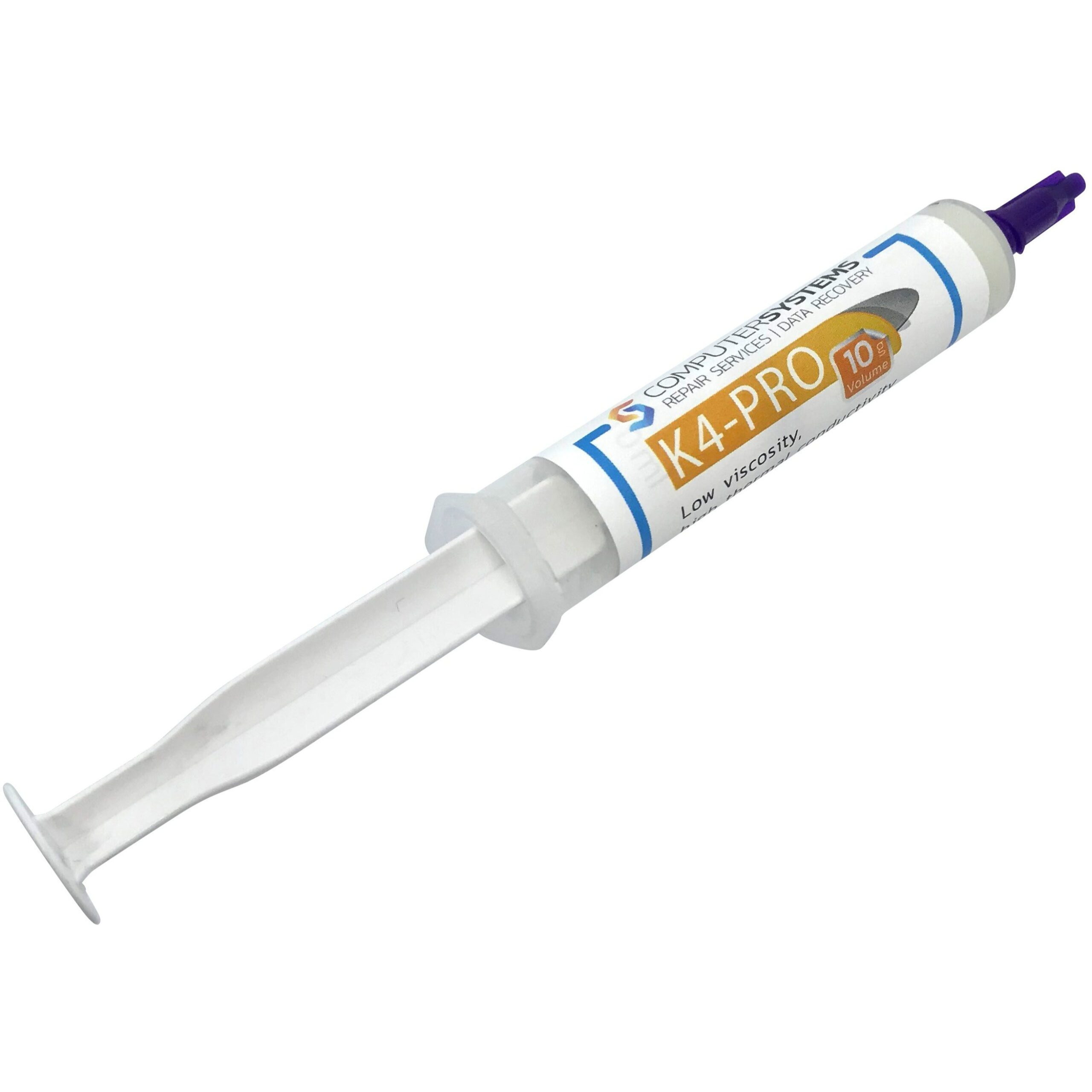 TEMU K4-pro 10g Applicator Tube – Low Silicone Thermal Paste For Long Life Systems; >4.6 W/m•k*. Apply And , Non Silicone Paste That Micro And Stays