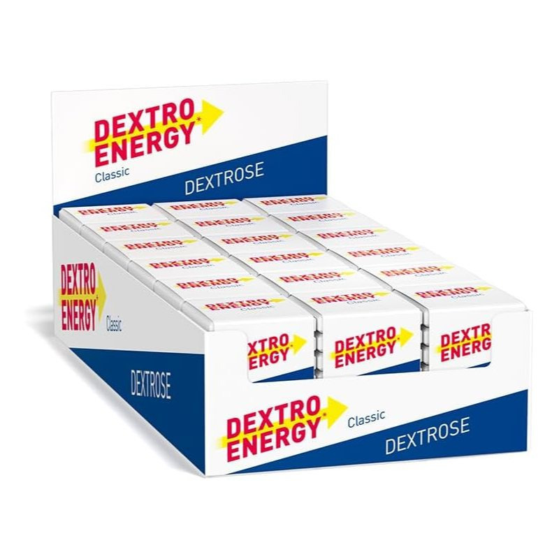 E-shop Dextro Energy Würfel Classic (18er Pack) - Traubenzucker Tablette mit Dextrose, Maltodextrin - Laktosefrei, Glutenfrei
