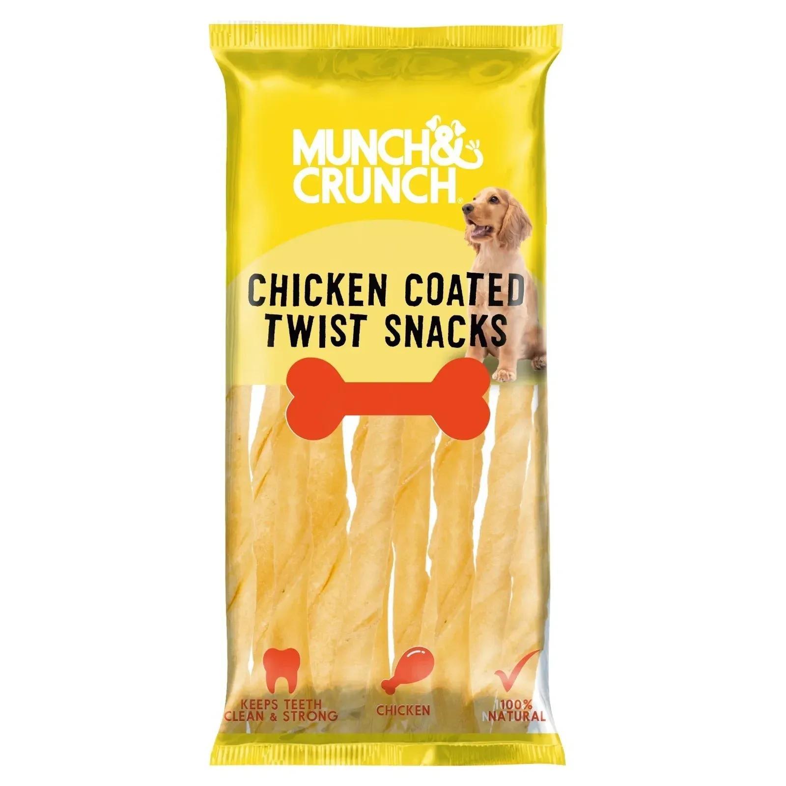 TEMU & Chicken-coated Twists Protein Snacks Dog