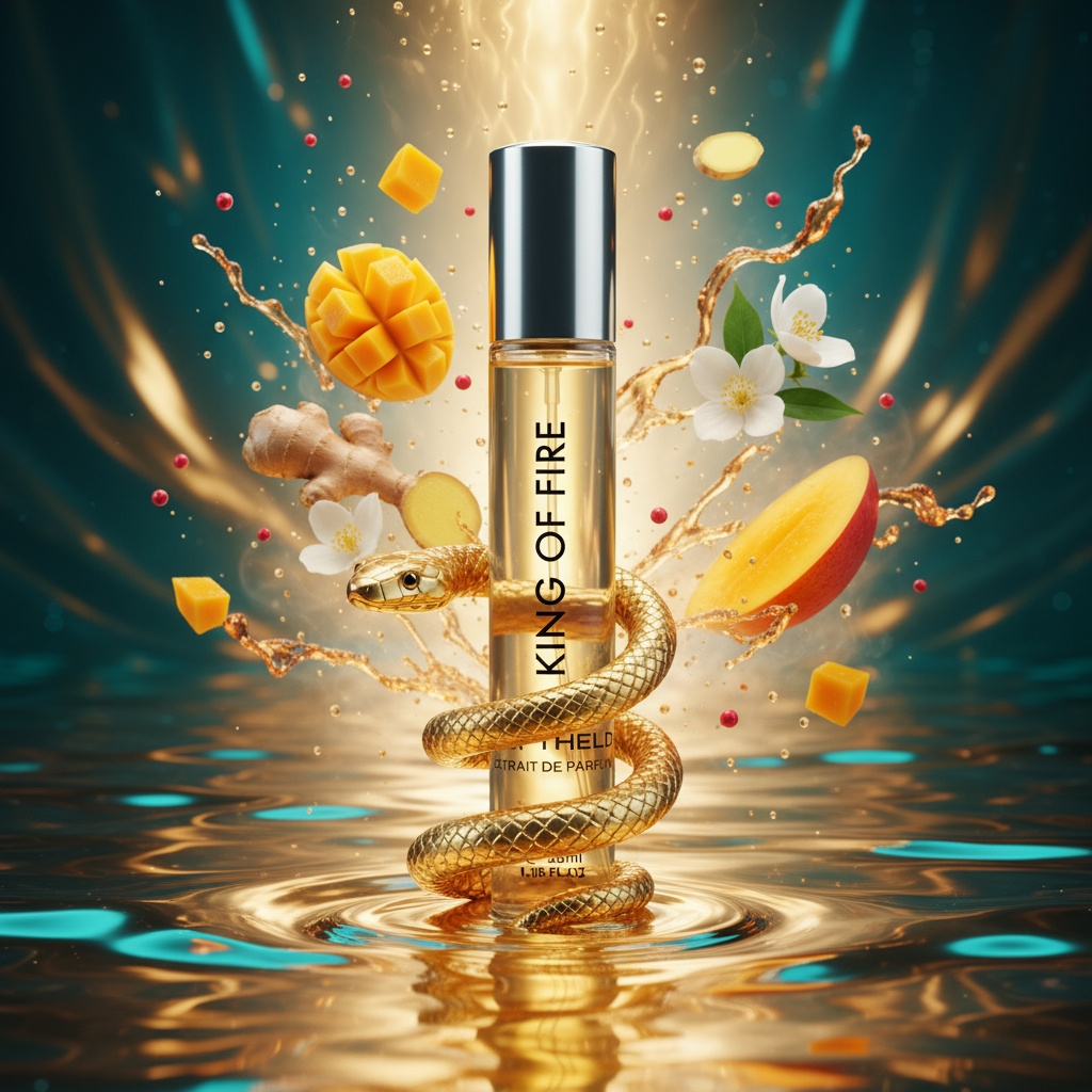 King Of Fire 35ml Unisex Perfume Extract Duftzwilling Duftheld Dupe