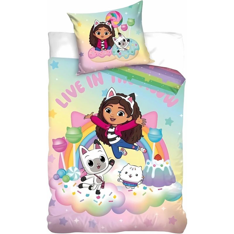 Gabby And House Duvet Cover Set 140 X 200 Cm | Includes Pillowcase 65 Cm