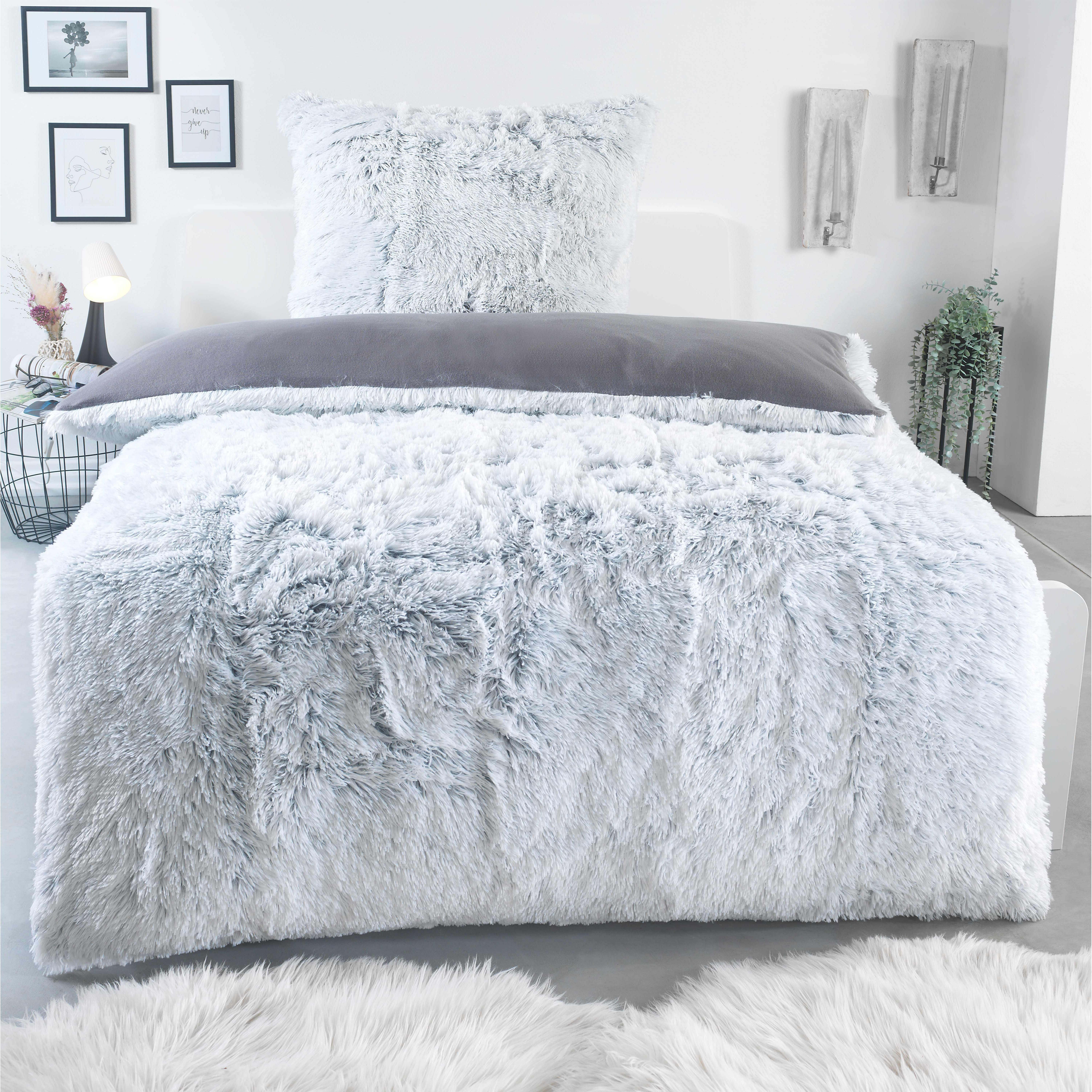 TEMU Warm Winter Plush Bedding Set 2pcs - Duvet Cover 135x200 Cm Or 155x220 Cm + Pillowcase 80x80 Cm - Fleece Bedding - With Zipper - Cozy & Warm