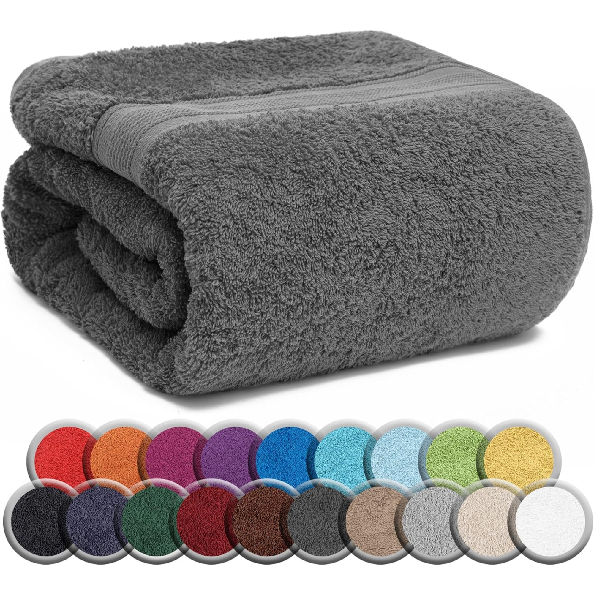 Image of Naturemark Sauna Towel , 500 G/m² Quality, 80x200 Cm, Cotton, Washable Up To 60°c