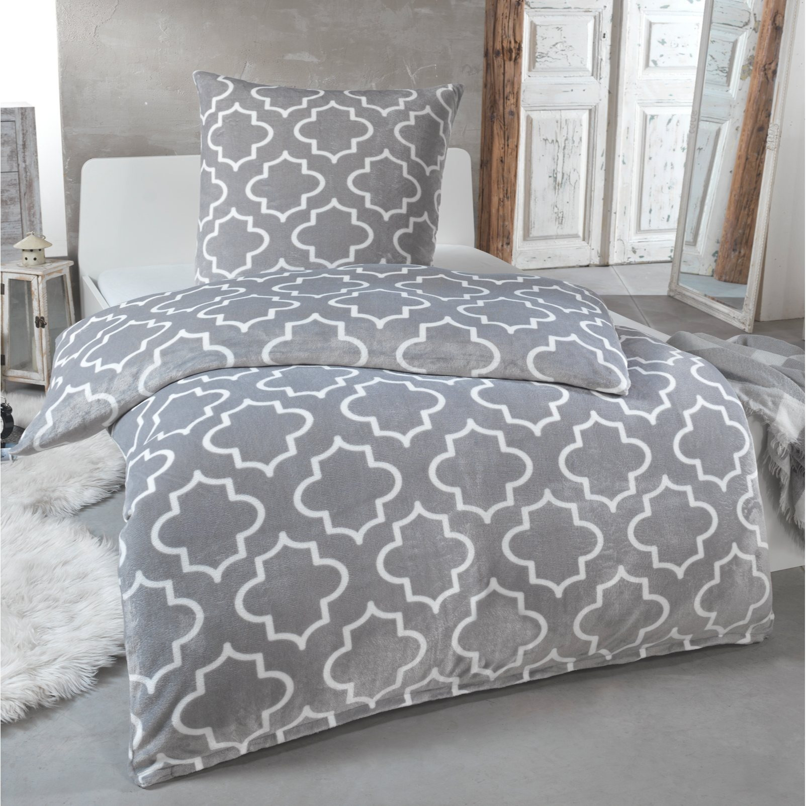 Cozy Winter Plush Bedding Cashmere-touch Coral Fleece With Pillowcase 80x80 Warmer Than Beaver Or Flannel, Extra Fluffy Soft Warm Bedspread, Fluffy Winter Bed Blanket, Cozy Bedding