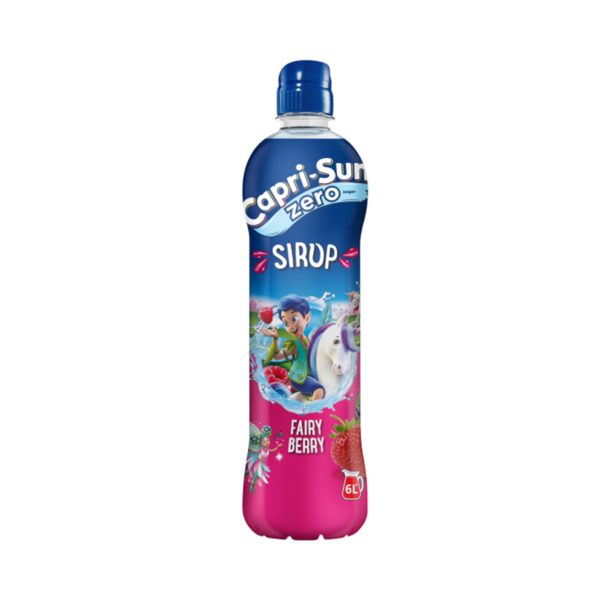 Capri-sun Syrup Fairy Berry 0 With Red Fruits Bottle 600ml