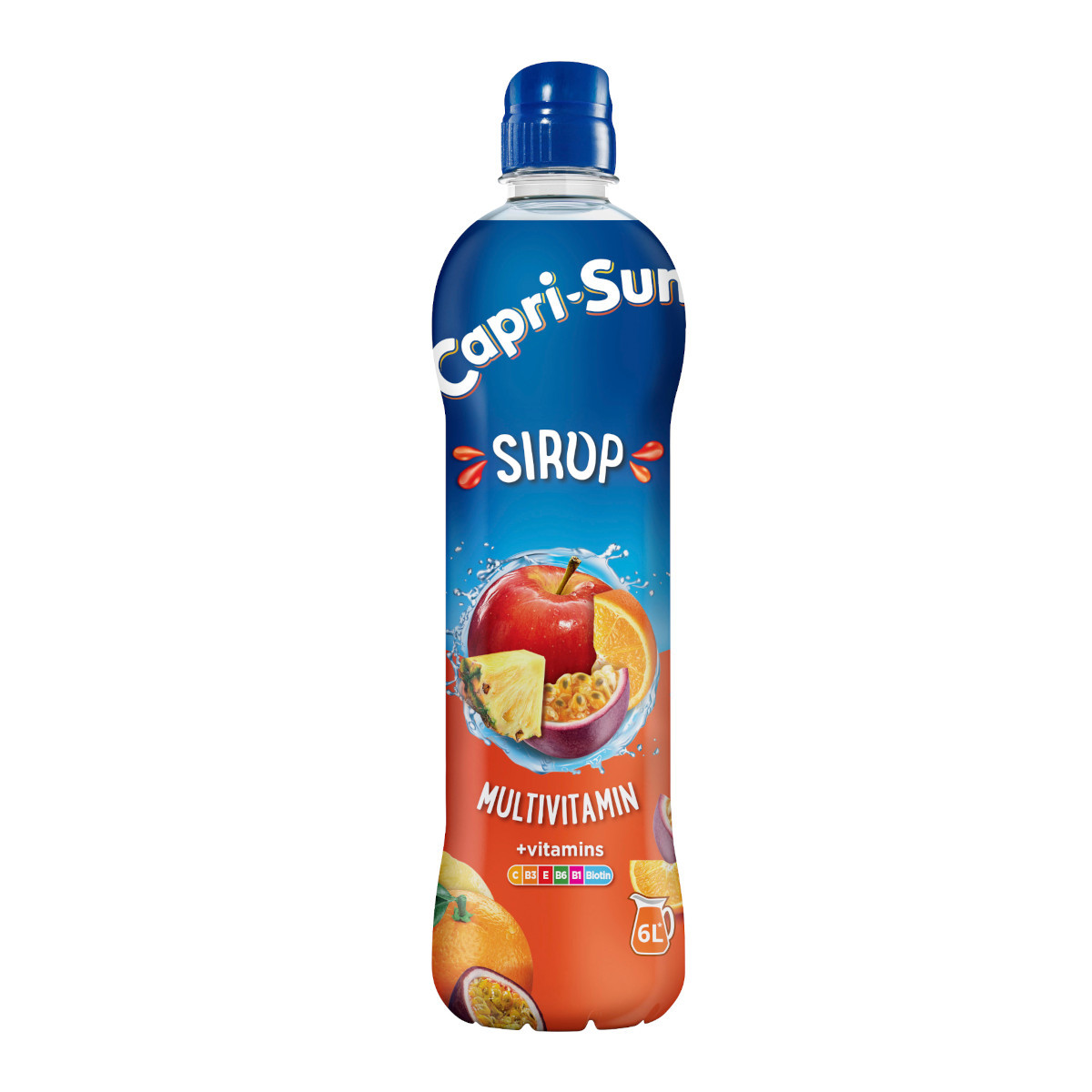 Image of Capri Sun Multivitamin Syrup With Vitamins And Fruit Flavor, 600ml