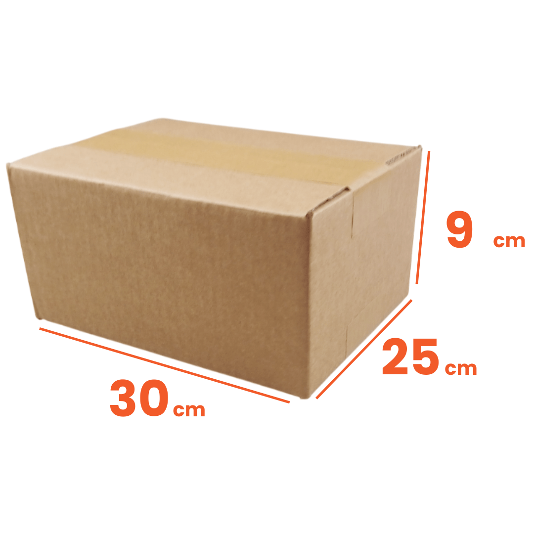 TEMU Scatole di cartone 30x25 cm - ALTEZZA da 5 cm: Set da 5 pezzi, Singola - Scatole piccole per spedizioni, imballaggio, e-commerce, regali,