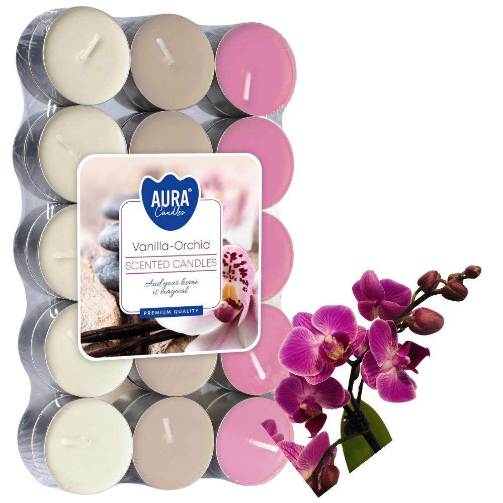 TEMU Scented Tealight Candles - 30 Tealight Candles With Warmers