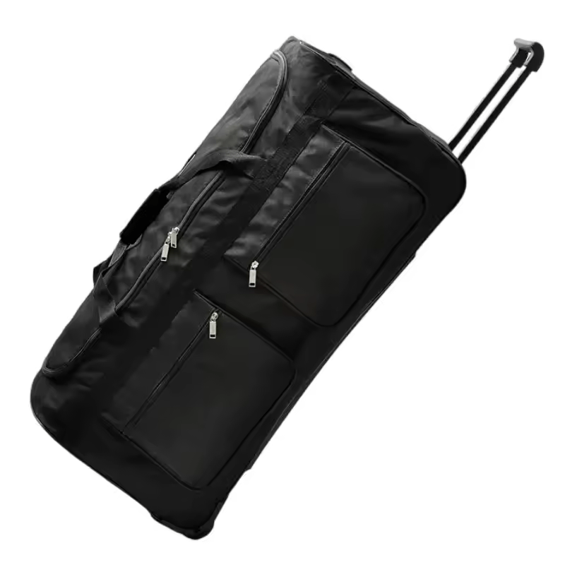 TEMU Bolso con ruedas Oxford , Maleta ultraligera de gran capacidad para equipaje rodante de 32/40 pulgadas, Maleta de viaje para , viajeros,