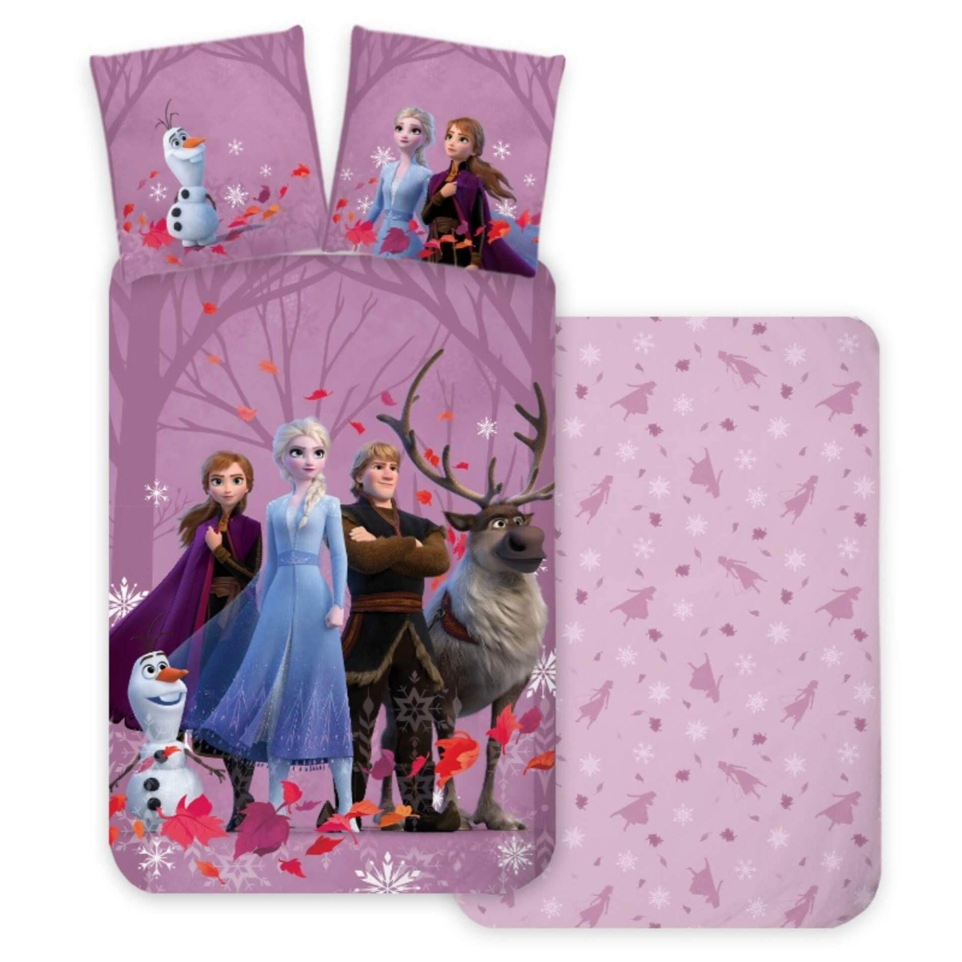 Image of Bedding Set - Duvet Cover 135x200 Cm, Pillowcase 80x80 Cm, German Size, 100% Cotton, , Anna, , , , Bedding For Girls
