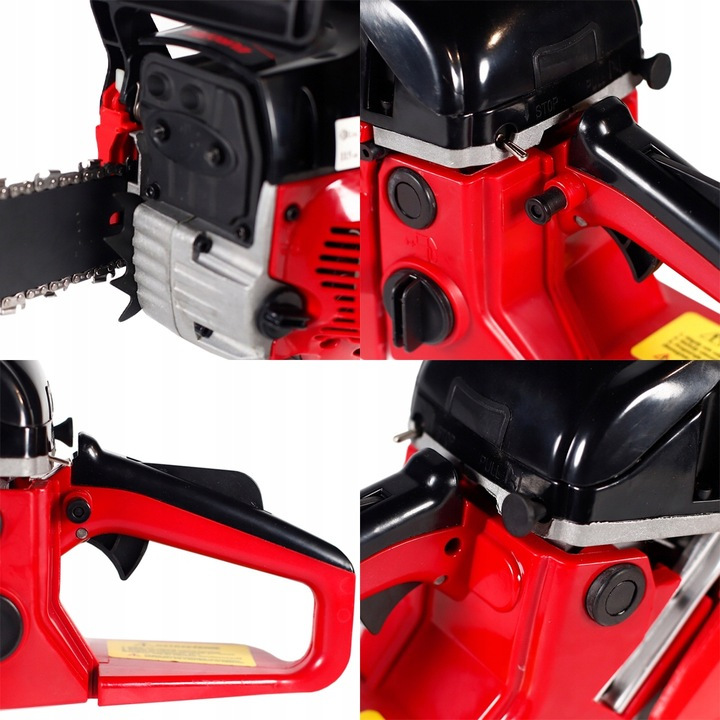 5.5HP Gasoline Chainsaw, 52cc Motor Chainsaw with 2 Chains, 2 Swords, and 300ml Oil – XXL Set