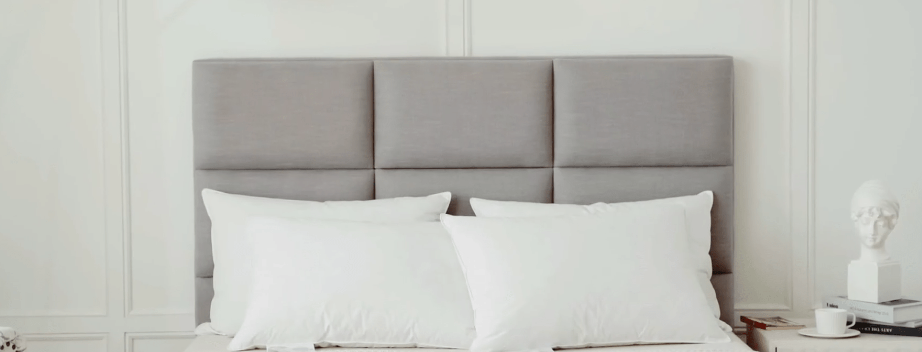 Duck Feather Pillows Pack of 1 and 2 Hotel Quality, Washable, Medium/Soft Support