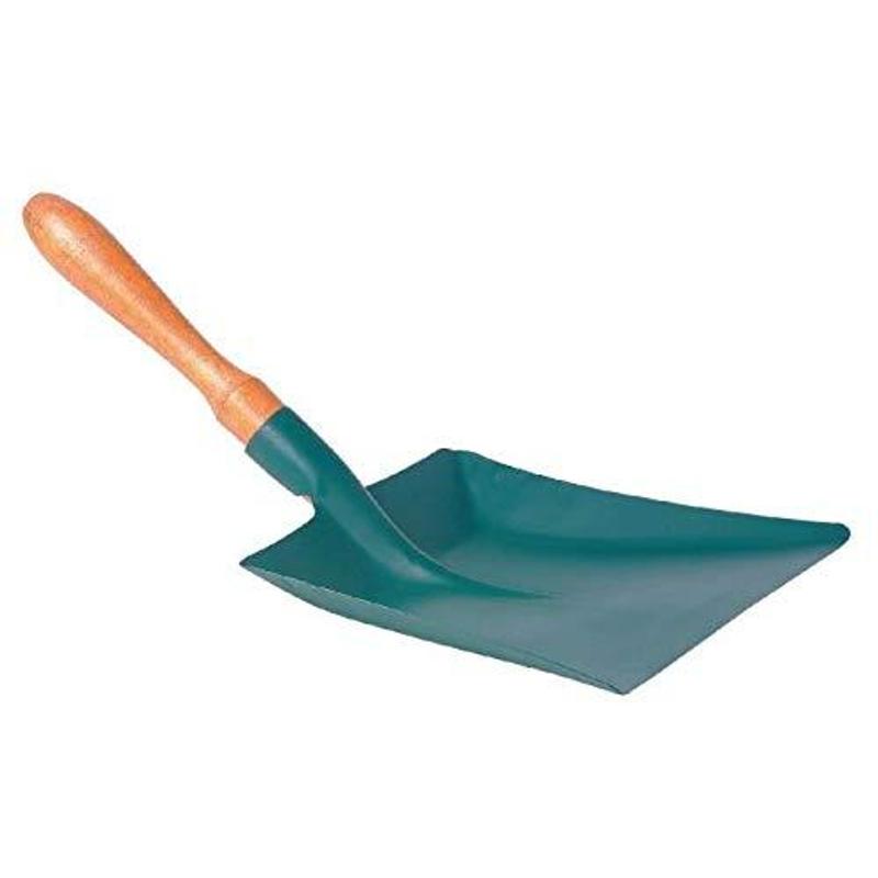 TEMU Pelle à poussières de - Pelle métal - Manche bois - Longueur 20 cm