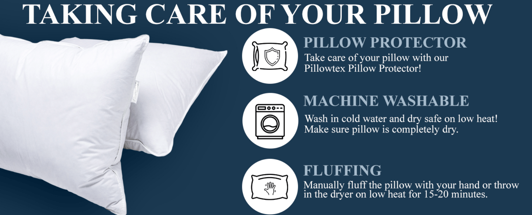 Duck Feather Pillows Pack of 1 and 2 Hotel Quality, Washable, Medium/Soft Support