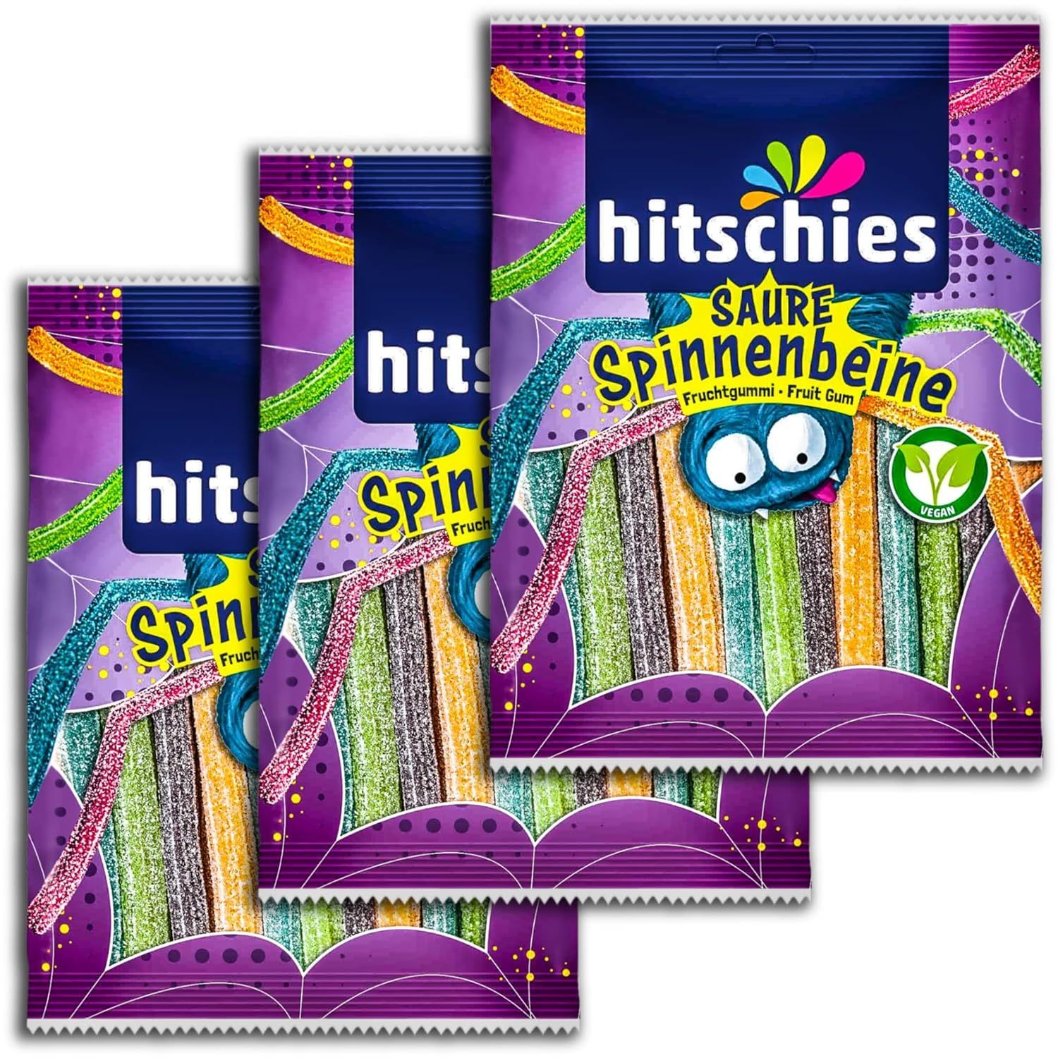 Hitschies Sour Legs 3x125g