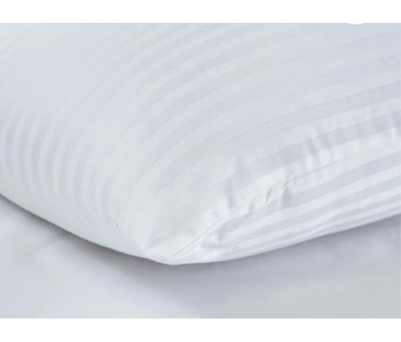 ELAFY 2 BHS Stripe Pillows – Luxury Soft & Smooth Bed Pillows | Breathable, Lightweight & Durable | Wrinkle Resistant, Easy Care & Elegant Stripe Finish | Perfect for Home, Guest Room & Hotel Bedding