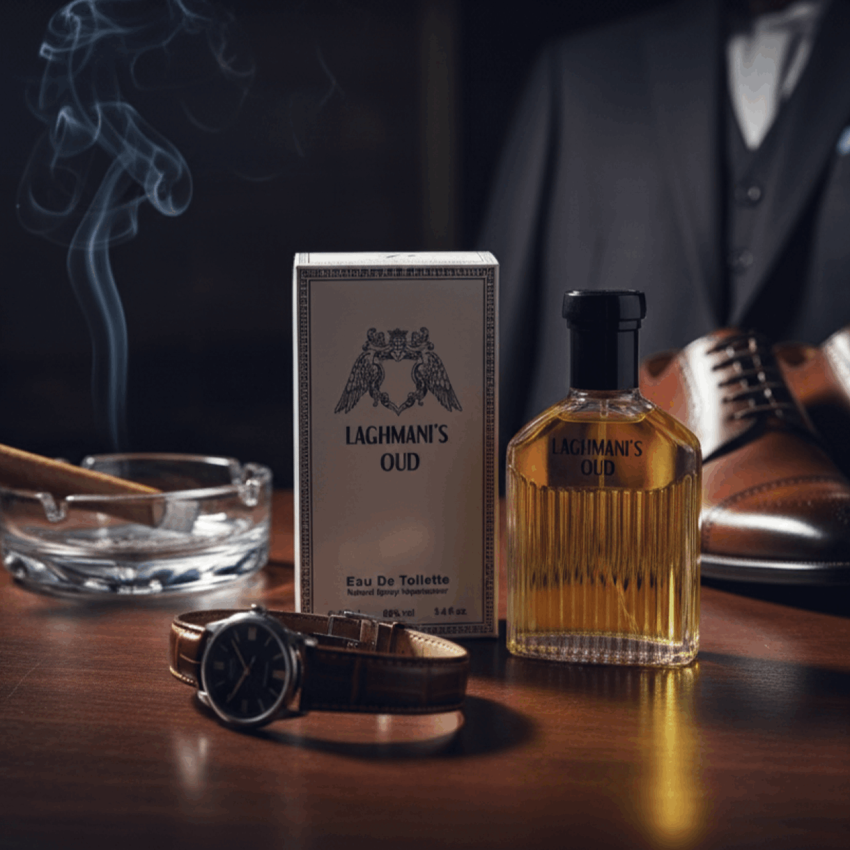 TEMU Gentleman Edition, Masculine Mens Perfume White Oud Scent For Him 100ml Edt | Rich Deep, Luxury Arabian Oud Men's Cologne For Gentlemen Suitable