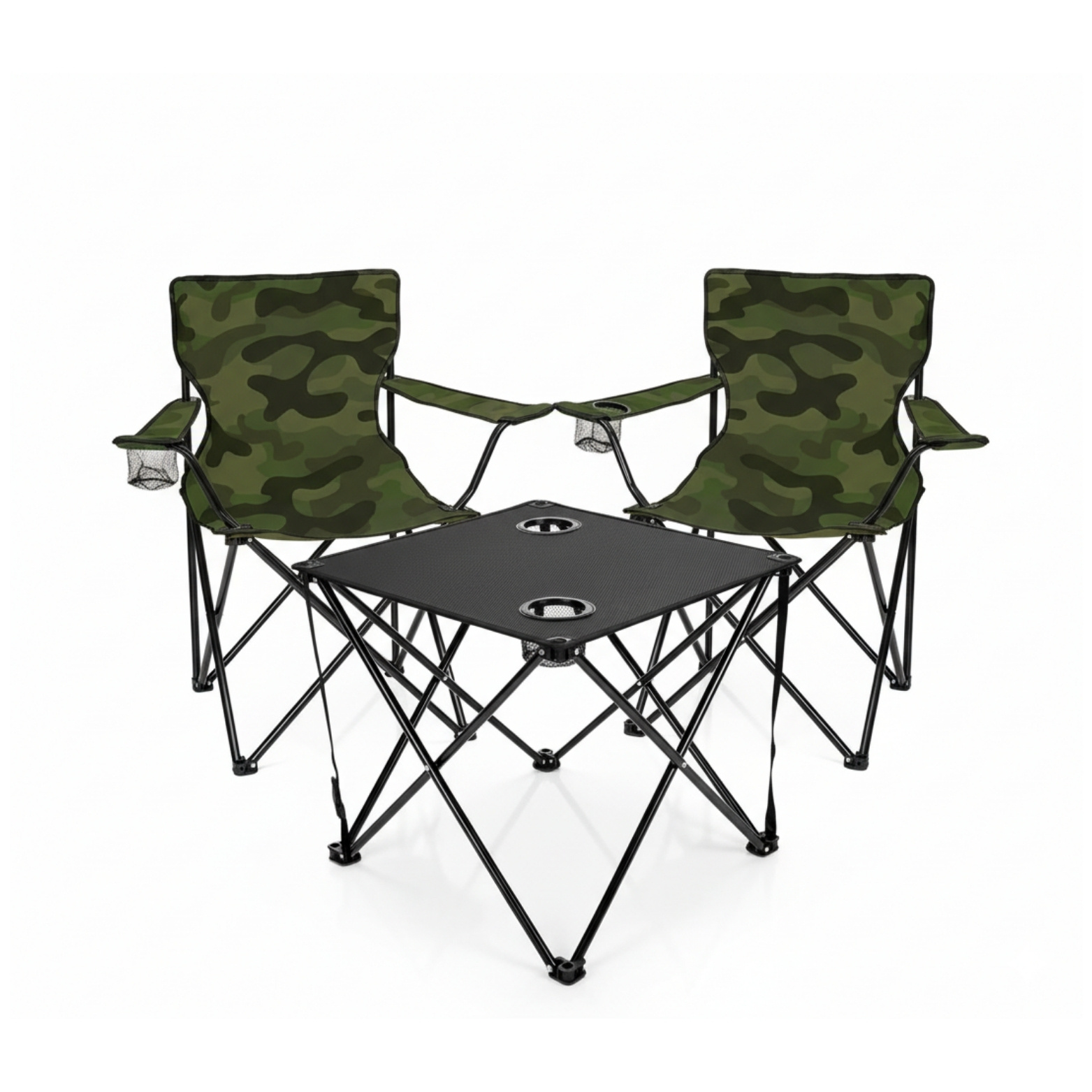 TEMU Camping Table With Chairs Camping Table & Chairs Camping Furniture Set - Folding Chair Angler's Chair Camping Set Camping Chair Camping Set