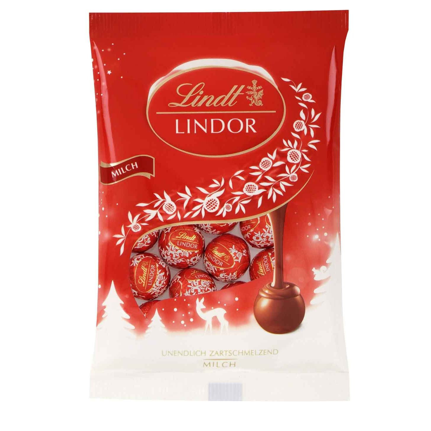 Image of Lindt Mini Chocolate Balls With Melt-in-your-mouth Filling 100g 3-pack