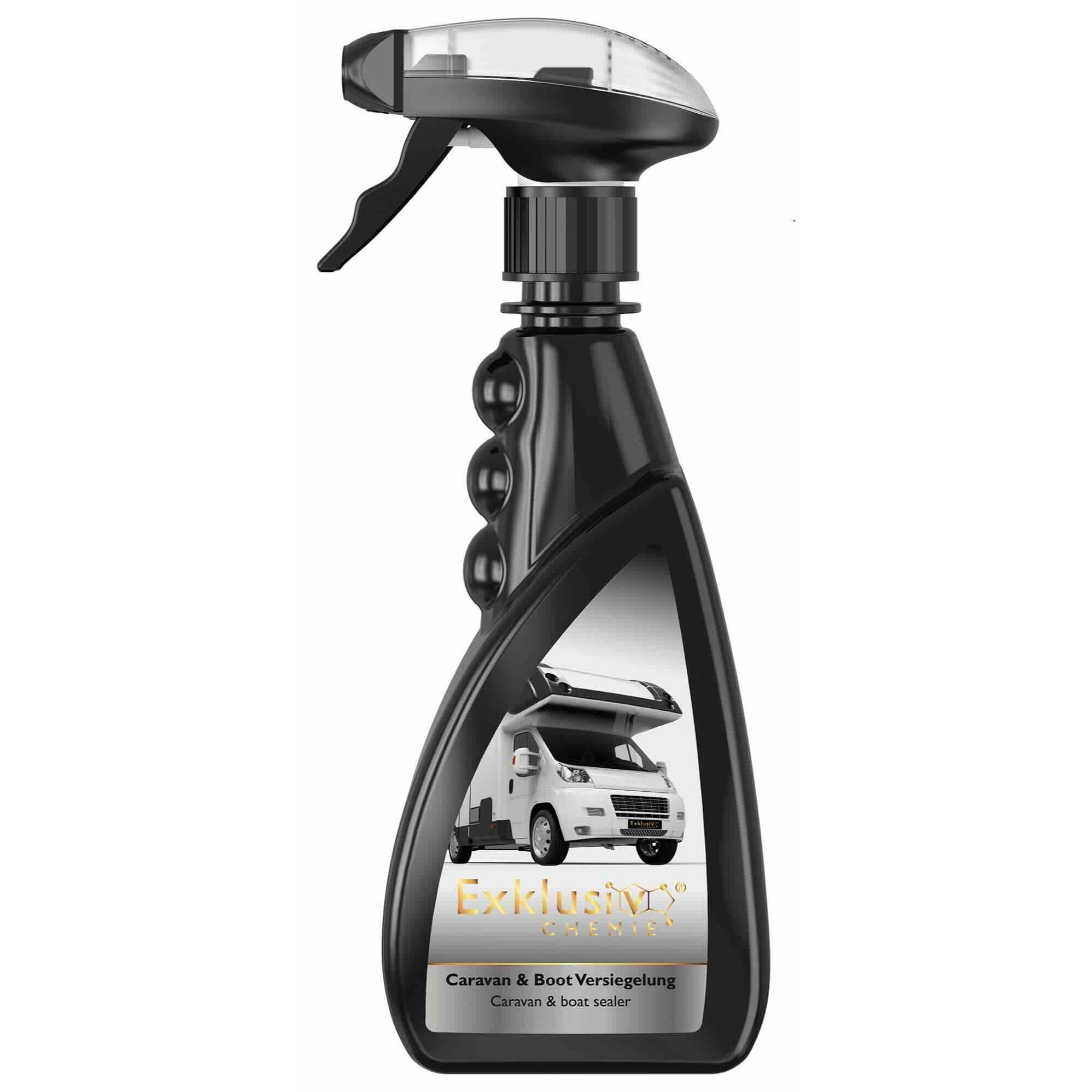 Chemistry & Boot Sealing | Surface Sealing For Caravans & Motorhomes | Spray Nano-sealing For Grp & Paint Surfaces | Plastic Polish 500ml