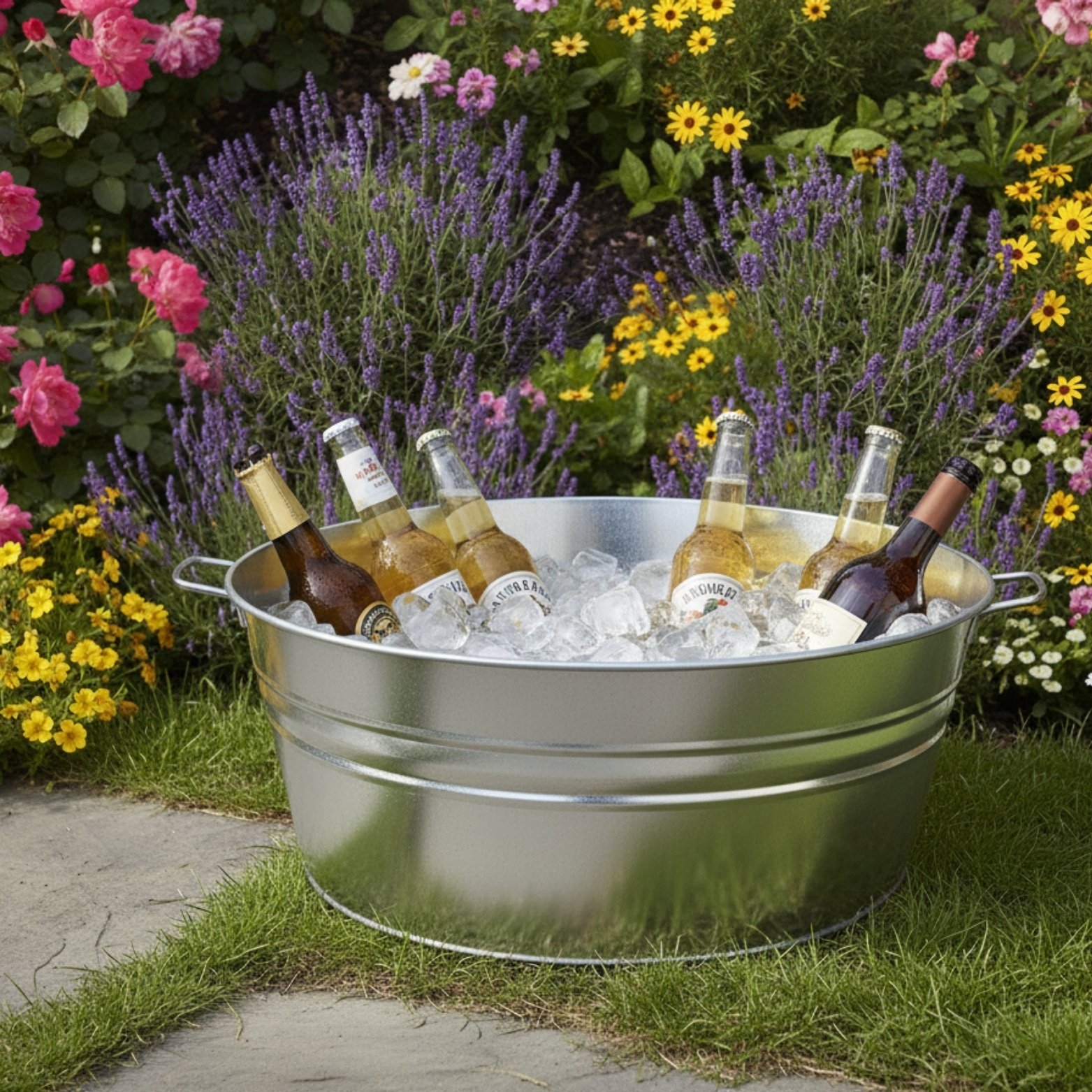 TEMU Large Planter Pond Cooler Ice Bucket Waterproof