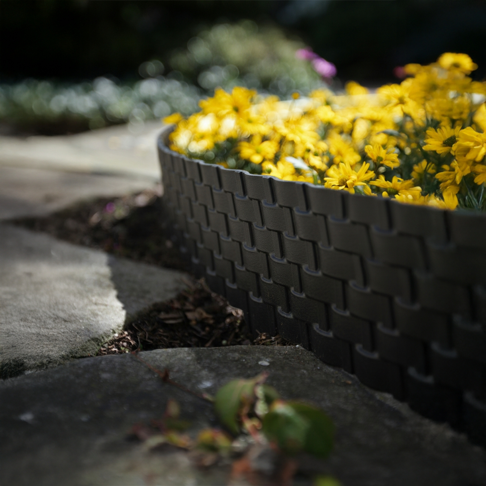 Lawn Edging Bed Border Rattan Look