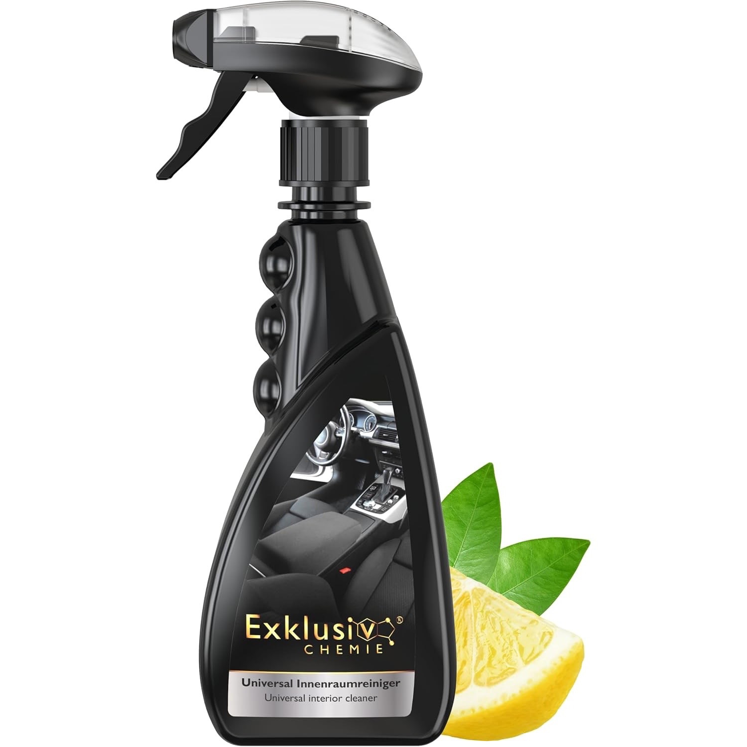 Interior Car Cleaner | Scent & Ph-neutral | For Plastic, Upholstery & Rubber | Dashboard Cleaner & Cockpit Care | 500 Ml