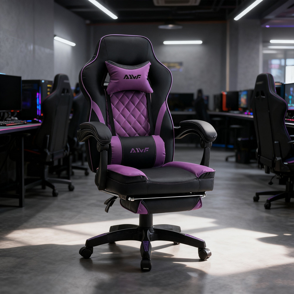 TEMU Gaming Chairs, Breathable Office Chairs, Ergonomic Computer Chairs, Wide Seats, High Backrests, Computer Chairs, Silent Casters,study Chairs,